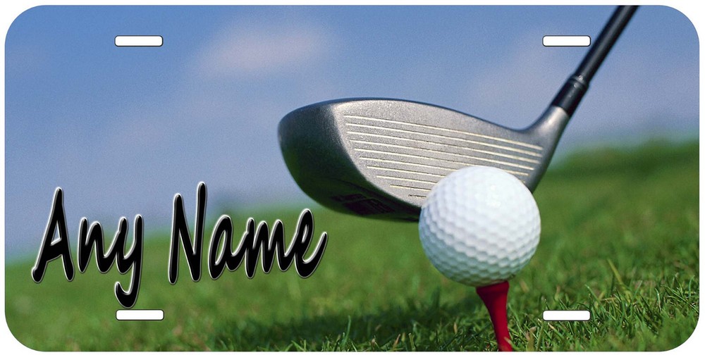 Golf Any Name Personalized Novelty Car Tag License Plate
