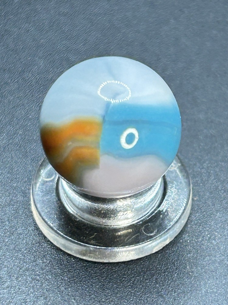 Vitro Easter Egg Marble Vintage Marbles 0.591”