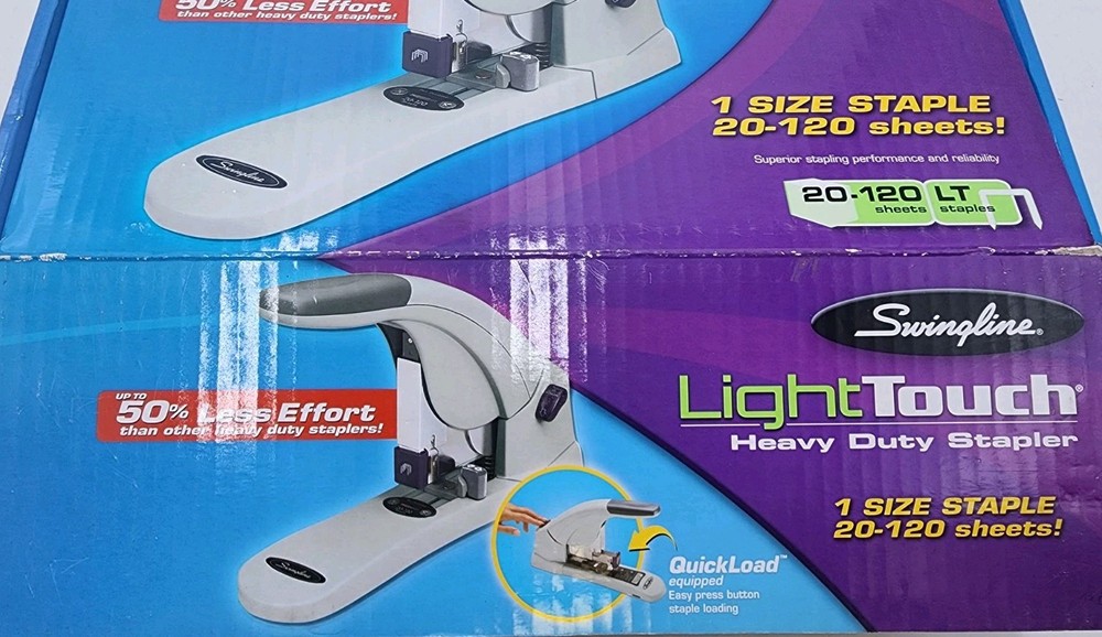 Swingline Light Touch/LightTouch/Lightouch Heavy Duty Stapler 20-120 Sheets