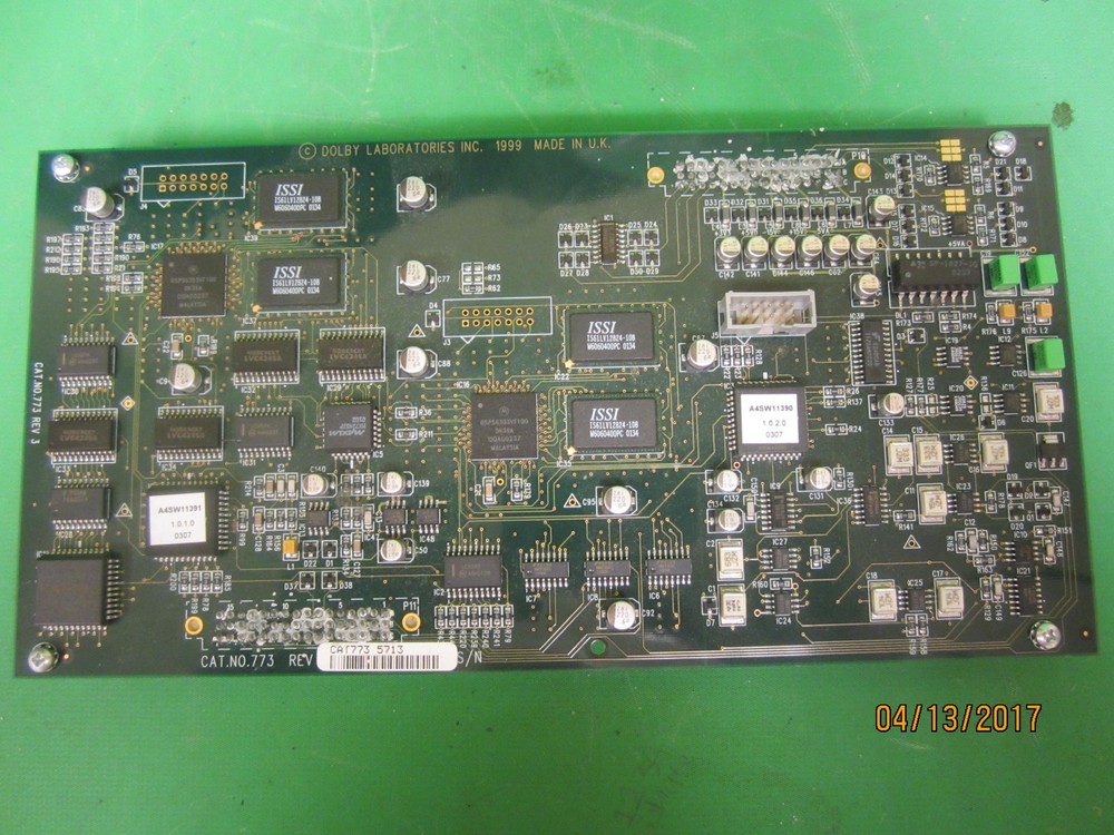 Dolby CP 650D  Stereo Processor Cat. 773 Digital Decoder input card used good