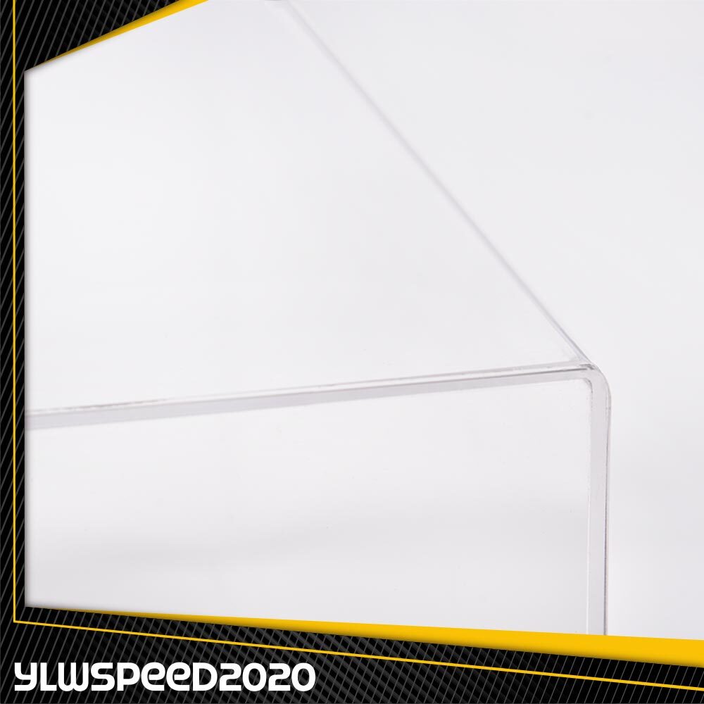 Acrylic Wall Mount Horizontal Boxing Glove Display Case Full Size UV Protecting