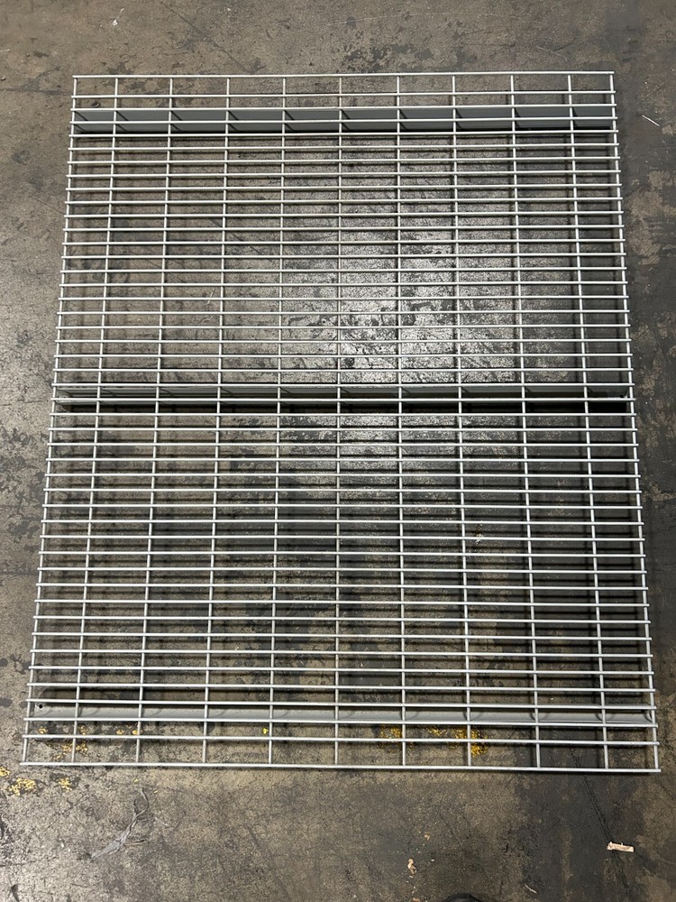 PALLET RACK WIRE DECKING- FLAT FLUSH DECK, 3-CHANNEL, FITS 42" DEPTH RACKING
