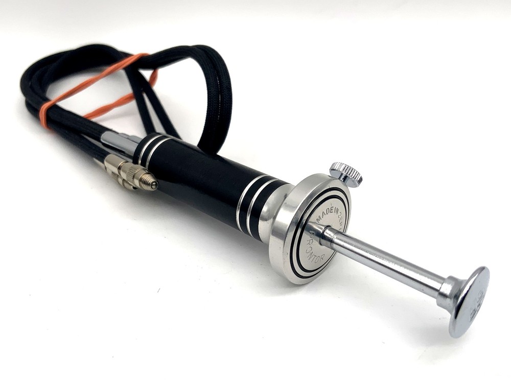 Prontor AGC Approx. 41/43Cm Double Wire Release Black With Locking Cable Release