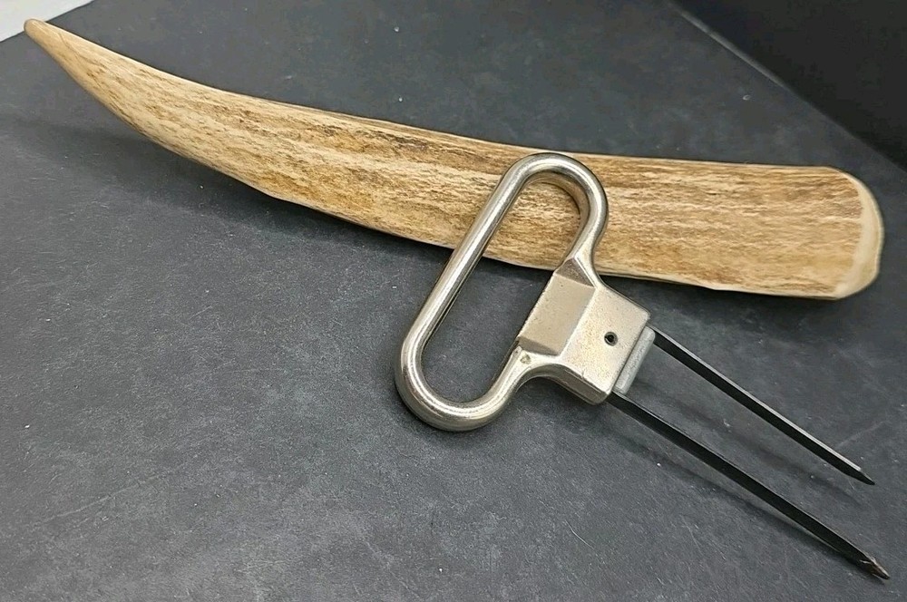 Ah-So Wine Opener With Antler Handle