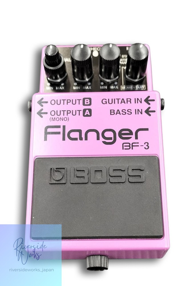 BOSS BF-3 Flanger Effects Pedal Guitar Gear Used