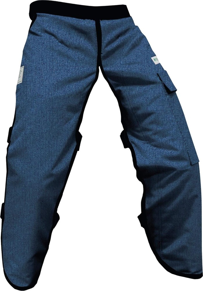 Protective Denim Apron Style Chainsaw Chaps Regular Length