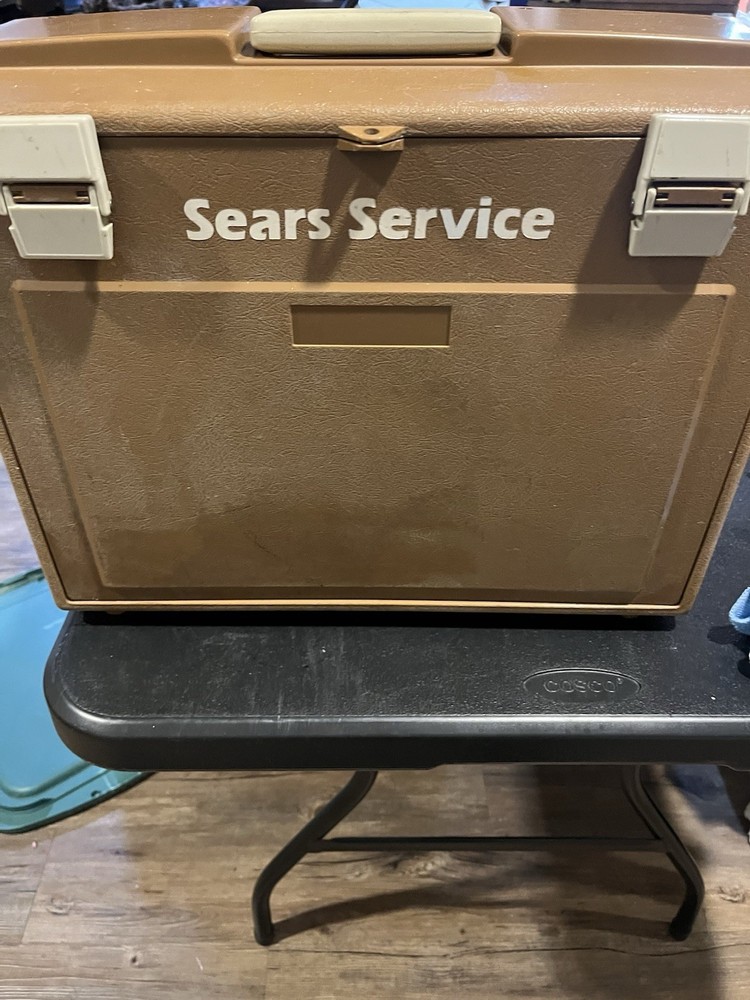 Vintage Sears Service Repairman’s Tool Case Box
