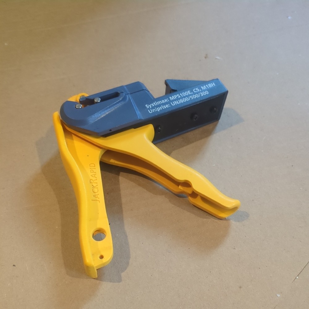 Fluke Networks JR-SYS-UNI-1 JackRapid Punch Down Tool for Systimax MPS100E, C...