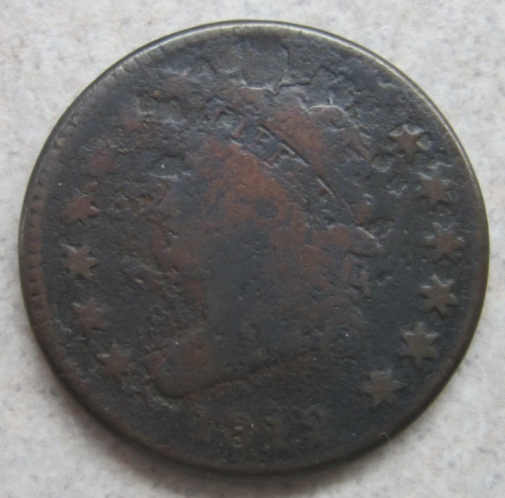 1812 Classic Head Large Cent