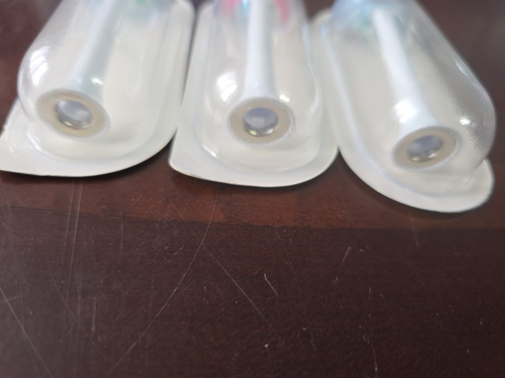 New/Sealed (3) Three Sided Toothbrush Replaceable Brush Head For Special Needs
