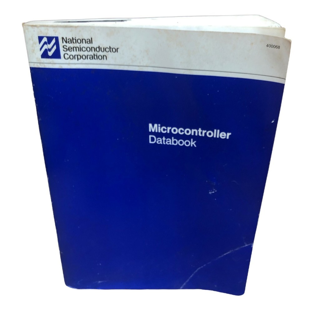 NATIONAL SEMICONDUCTOR MICROCONTROLLER DATABOOK 400068