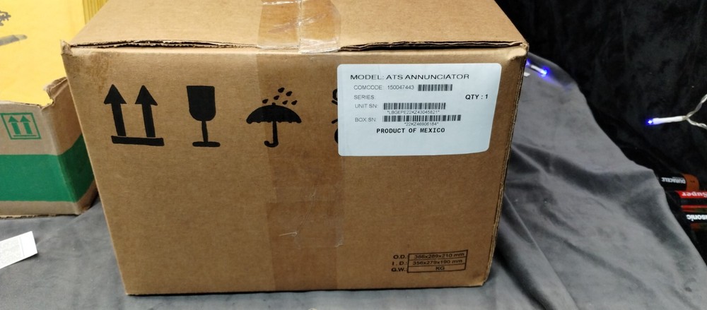 NEW ZENITH ATS ANNUCIATOR 150047443 REV 8 AUTOMATIC SWITCH TRANSFER MODBUS FA