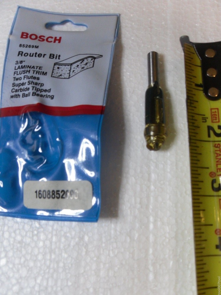 BOSCH FLUSH TRIM ROUTER BIT 85269M
