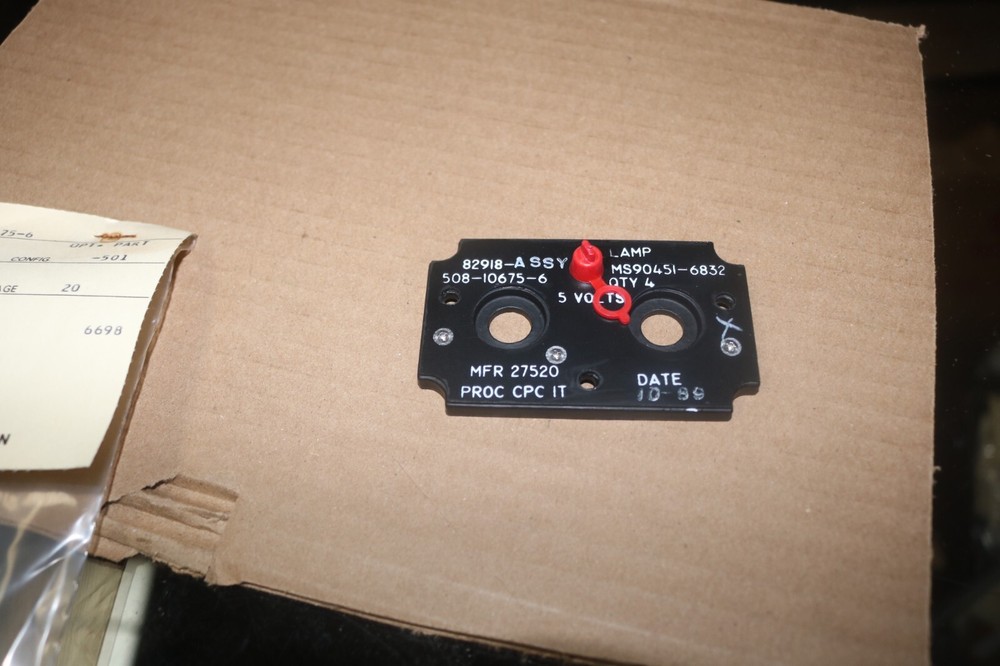NOS F4 F4E Phantom ADF Nav computer brng dist selector panel