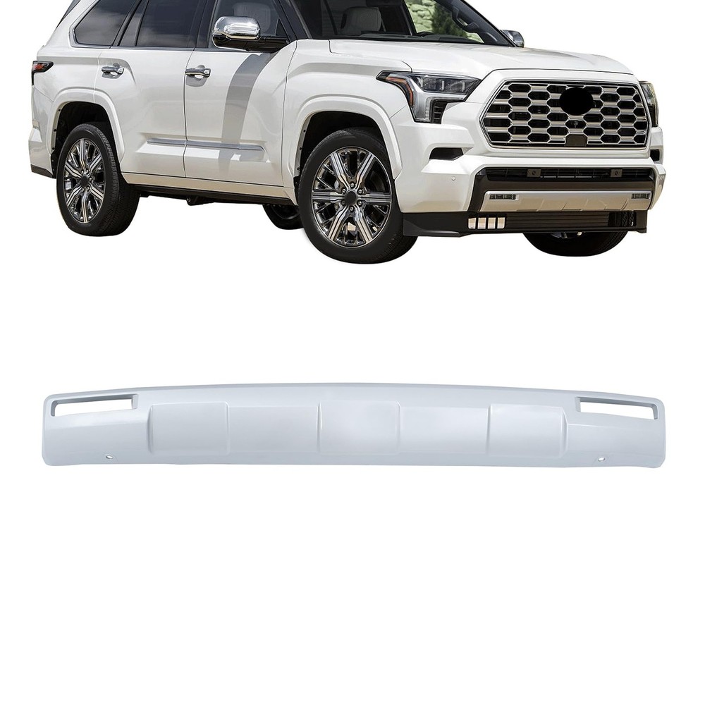 Front Lower Bumper Valance Panel Silvery for Sequoia 2023-2024