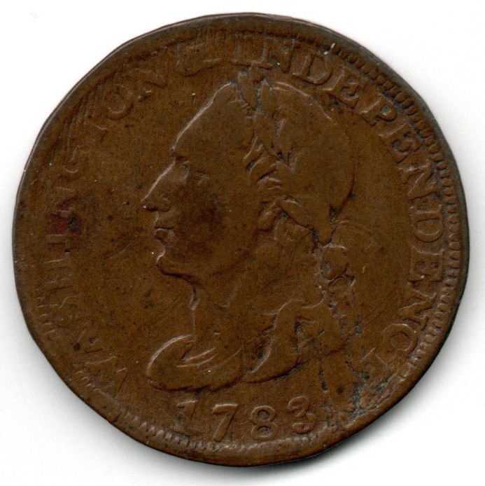 1783-dated Unity token - Post-Colonial - Fine detail