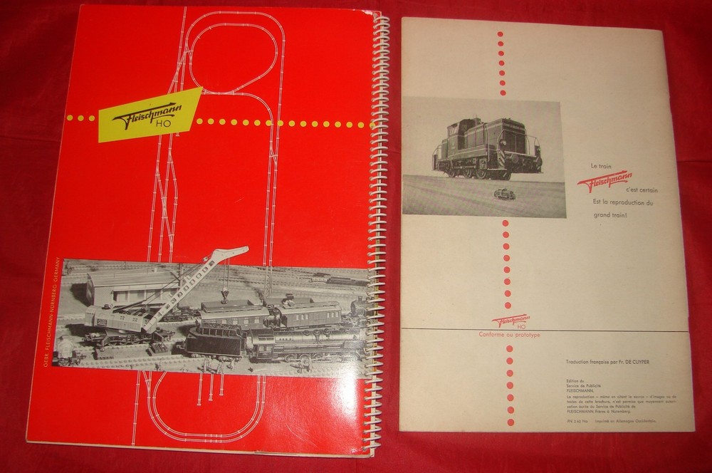 FLEISCHMANN HO NETWORK PLAN BOOKLET M3 + INSTRUCTIONS ELECTRIC TRAIN