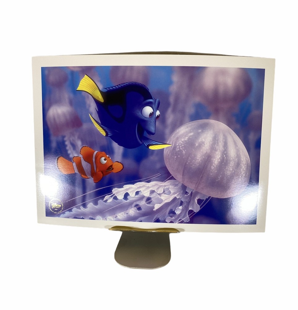 Disney Store Exclusive Commemorative Lithograph Set Of Finding Nemo 2012