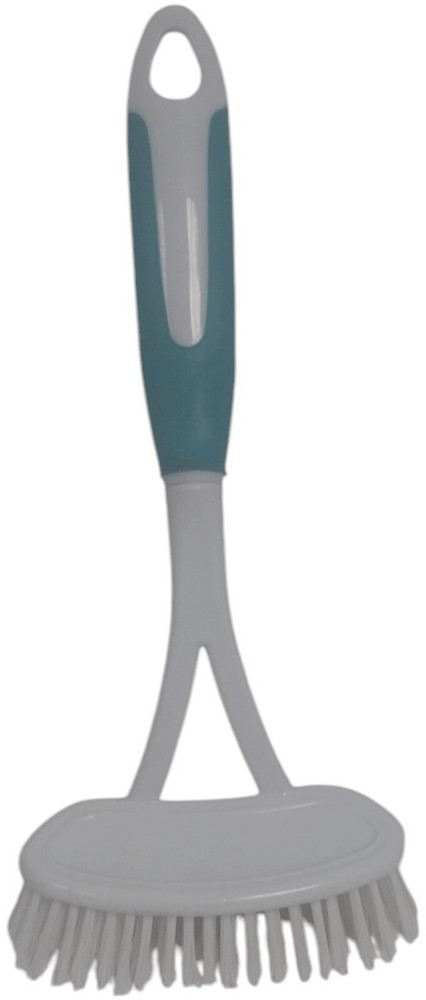 Blue All Pure Large Flat Head Dish Brush