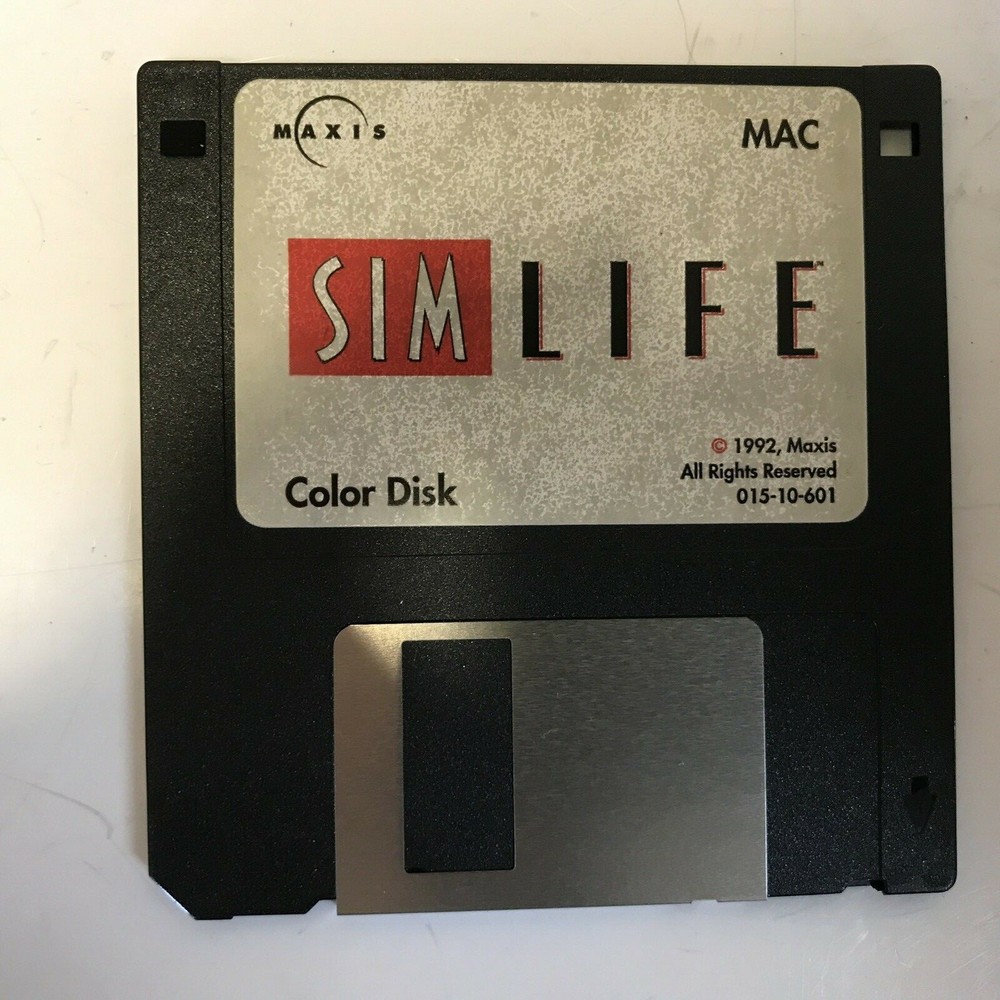 Maxis SIM LIFE For MAC Installation Disks