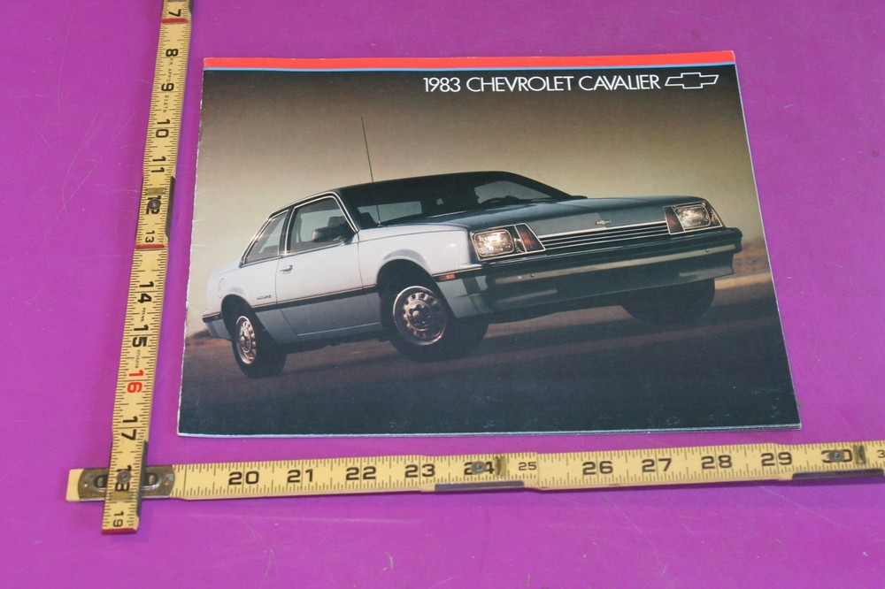 1983 Chevrolet Cavalier Brochure. 20 pages.