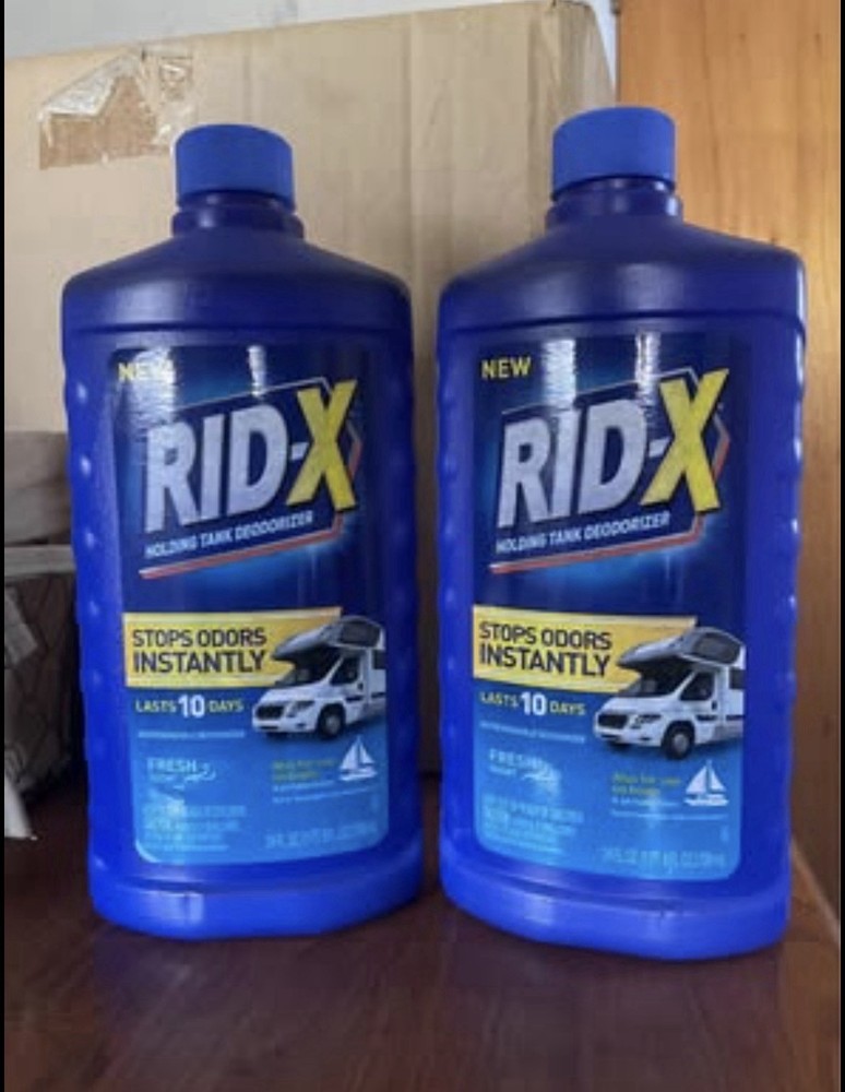 Rid X Deodorizer, 2 Bottles, See Description