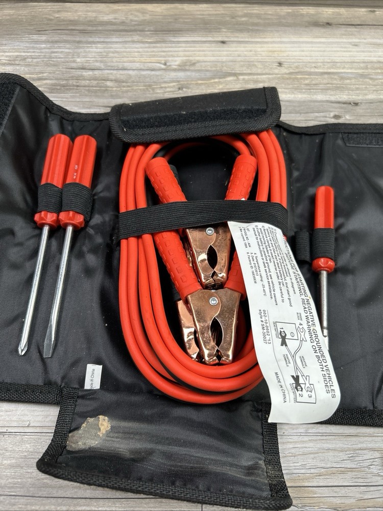 Emergency Kit road side Battery Jumper Cables