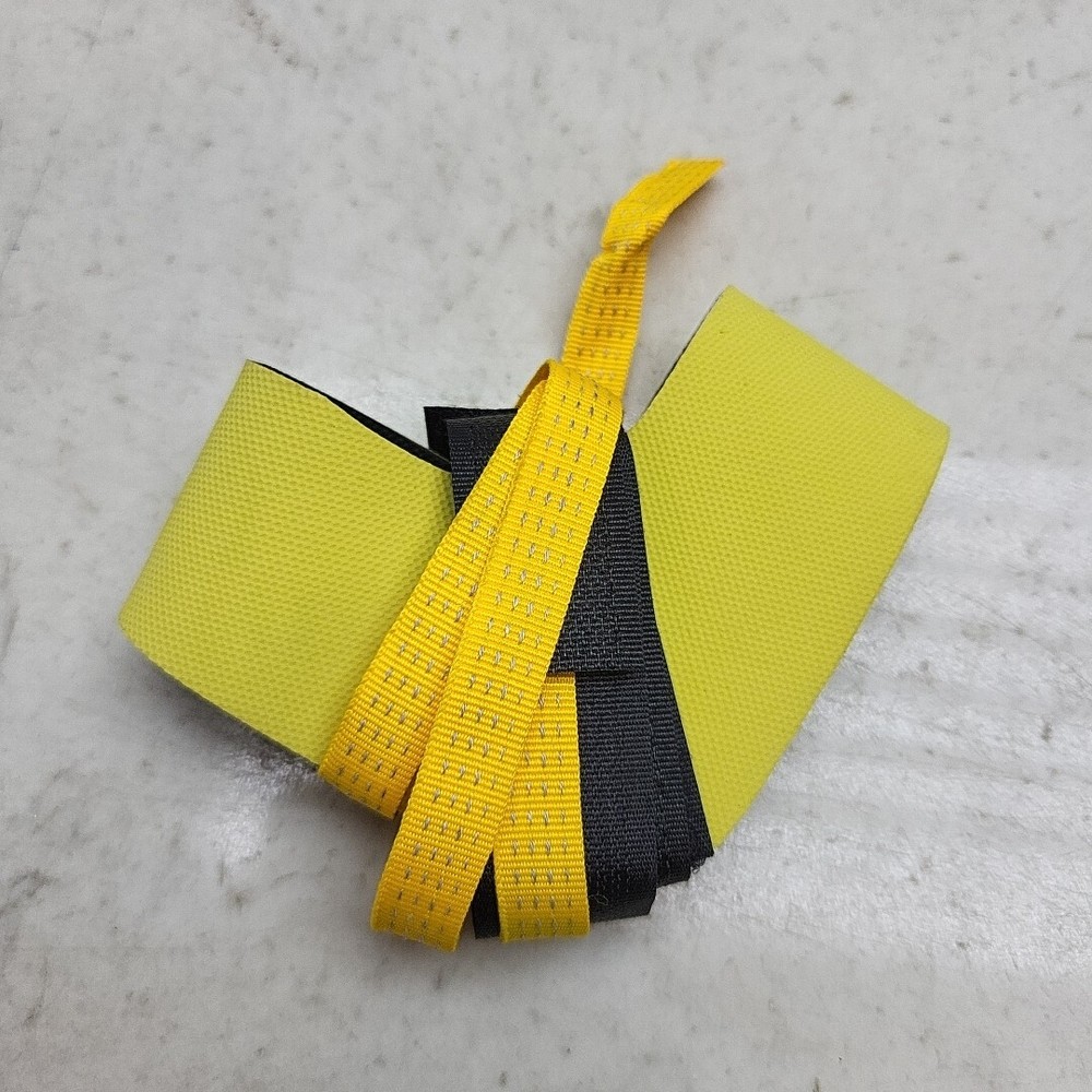 19 Pack Antistatic Heel Strap Yellow 4ECU8