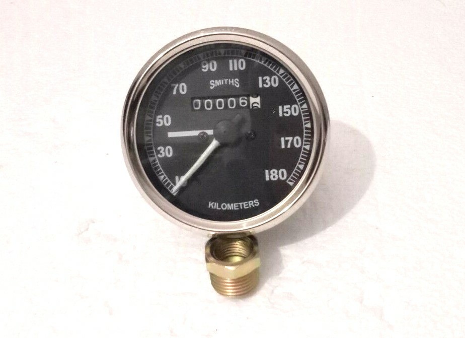 Smiths Replica 180 KPH Speedometer fits Royal Enfield