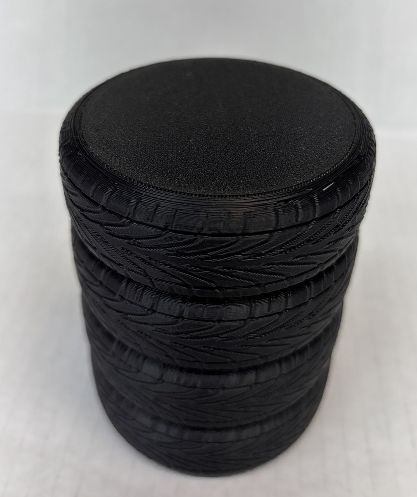 Tire Stack shaped Pen / Pencil Holder for counter or desk