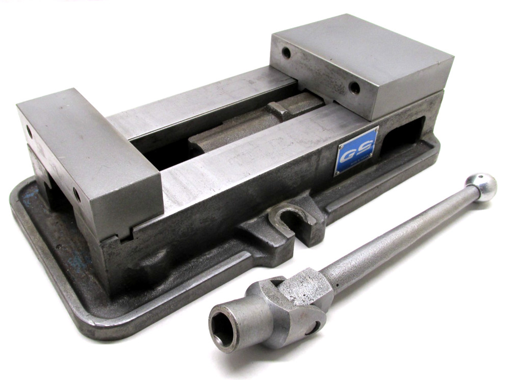 GS 6'' MILLING MACHINE VISE w/ HANDLE