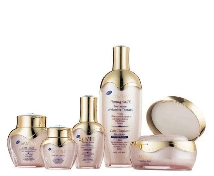 SAMIRA IMMENSE WHITENING SET 5 Piece Kit