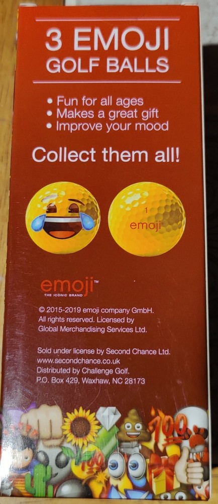 Emoji Golf Ball Sleeve - NEW