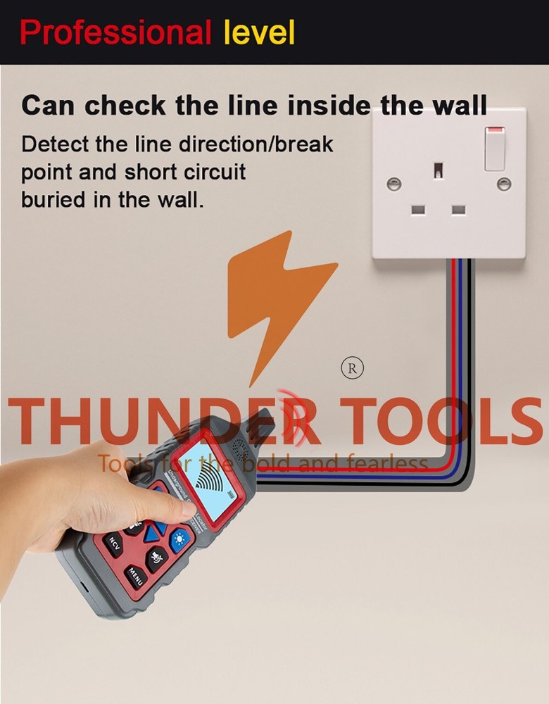 Thunder Tools NOYAFA NF-826 Underground Cable Locator Wire Tracking