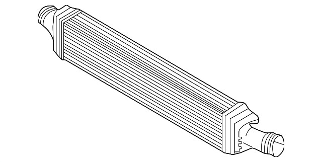 Genuine Audi Inter-Cooler 8W0-145-805-AD