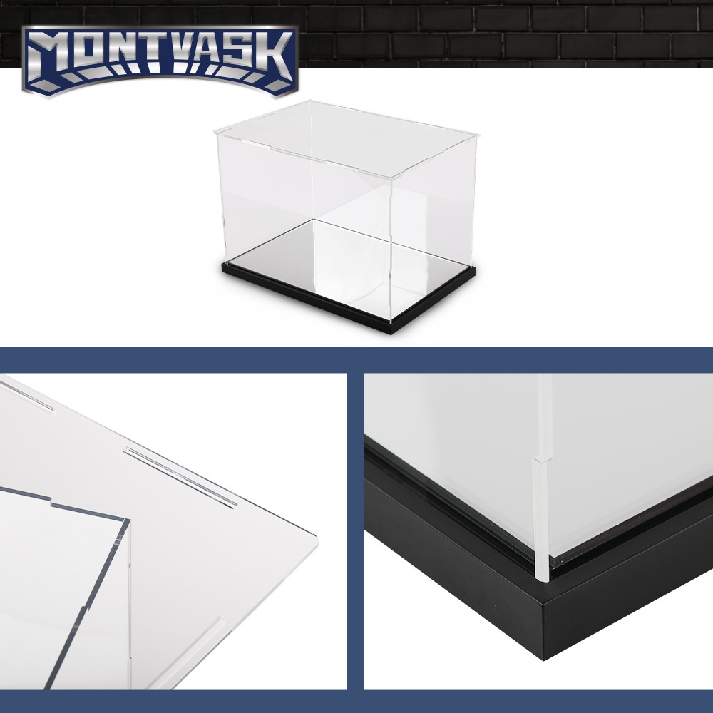 New Clear Single Boxing Glove Horizontal Display Case