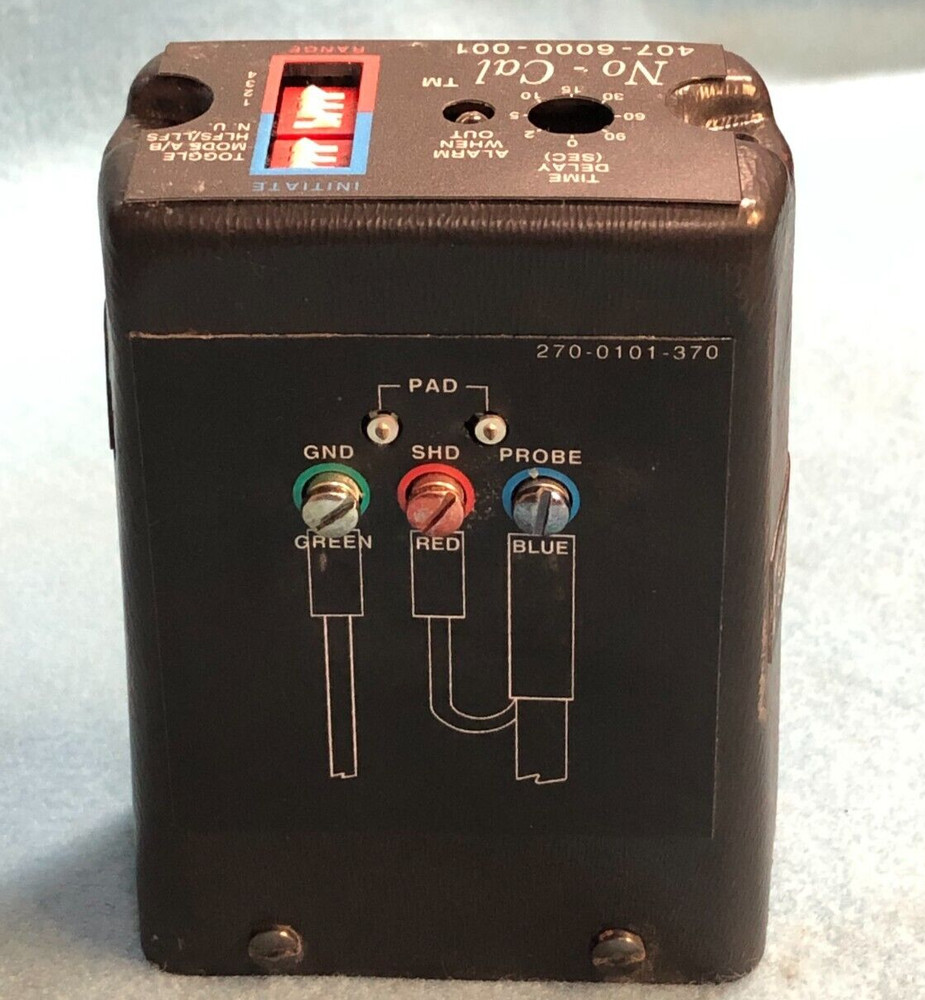 DREXELBROOK RF ADMITTANCE LEVEL SWITCH 407-6000-001