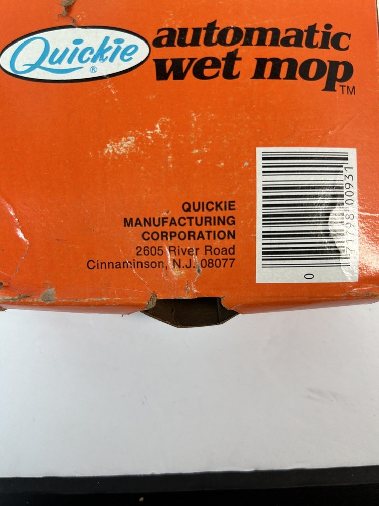 Vintage Quickie Automatic Wet Mop Refill Magic Ring Model 0931 Prop Retro