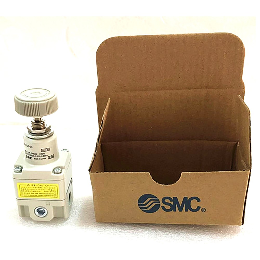 SMC IR1000-01BG Precision Air Regulator, Relief Valve, Max. Flow: 4.4L/min New