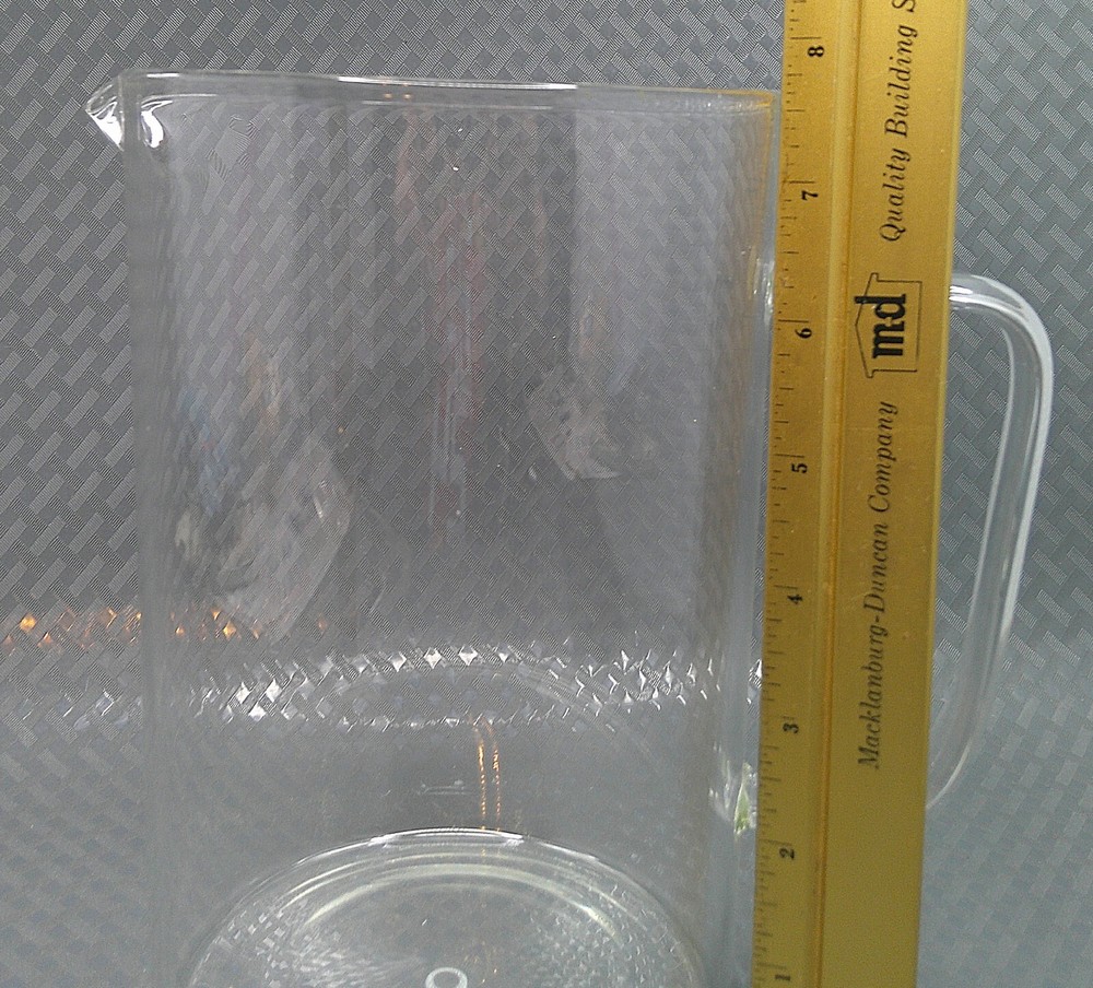Marvel Studios Set Prop Dressing-Hawkeye? Clear Glass Drink Pitcher COA