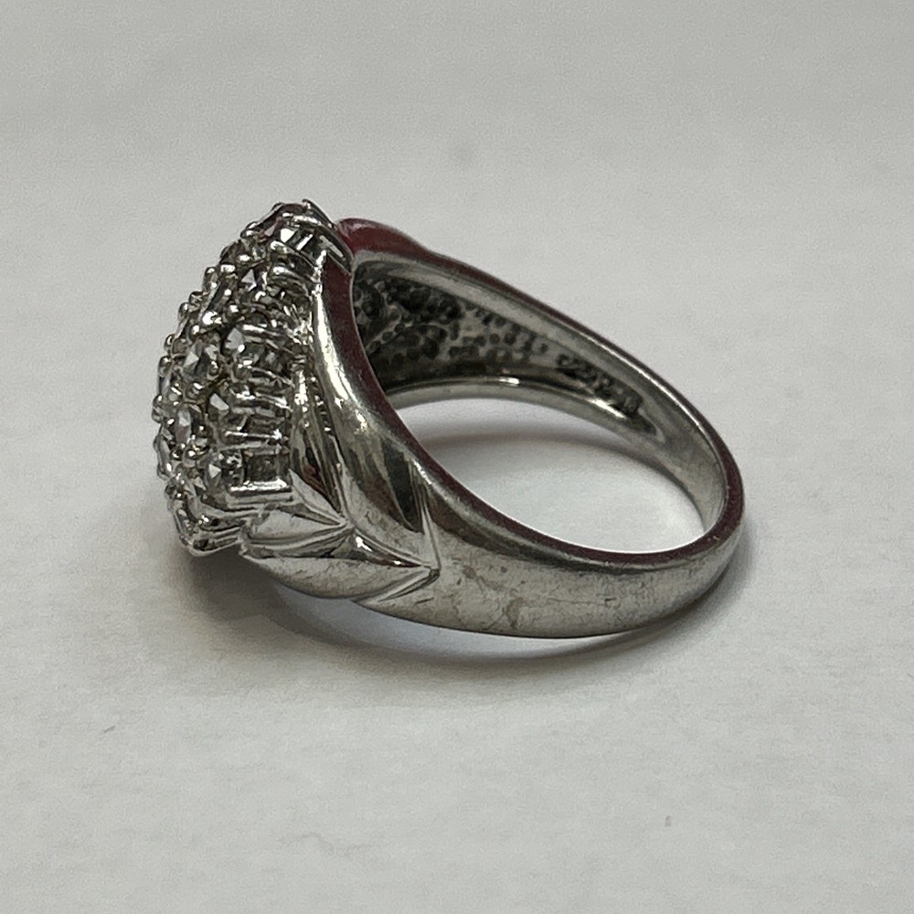 Vintage 925 Solid Sterling Silver Gemstone Ring