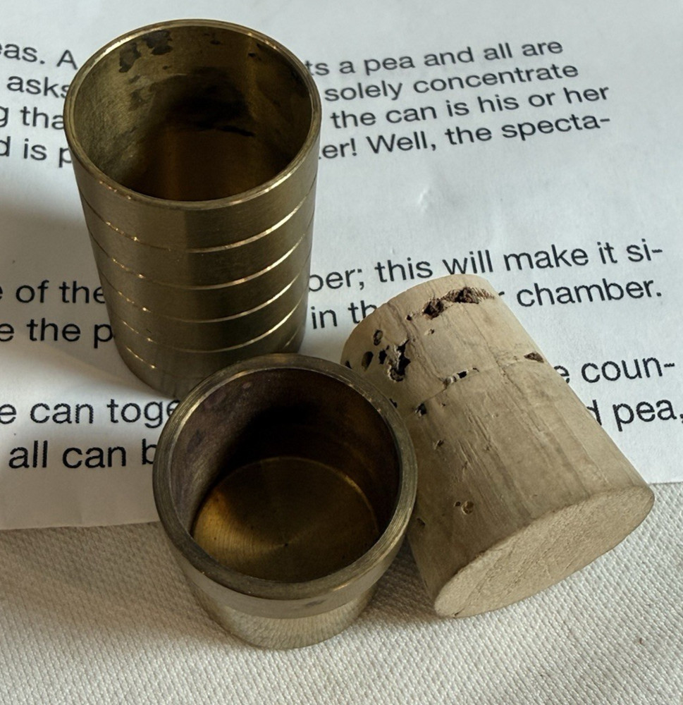 Vintage Brass PEACAN Magic Makers Magic Trick