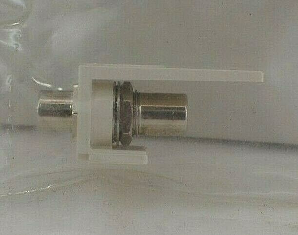 Panduit CMRPYIW Pass Through Coupler with Yellow Insert