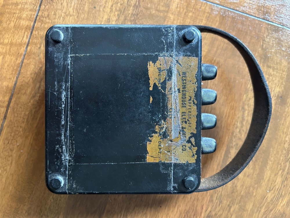 westinghouse voltmeter Style 936369 600V