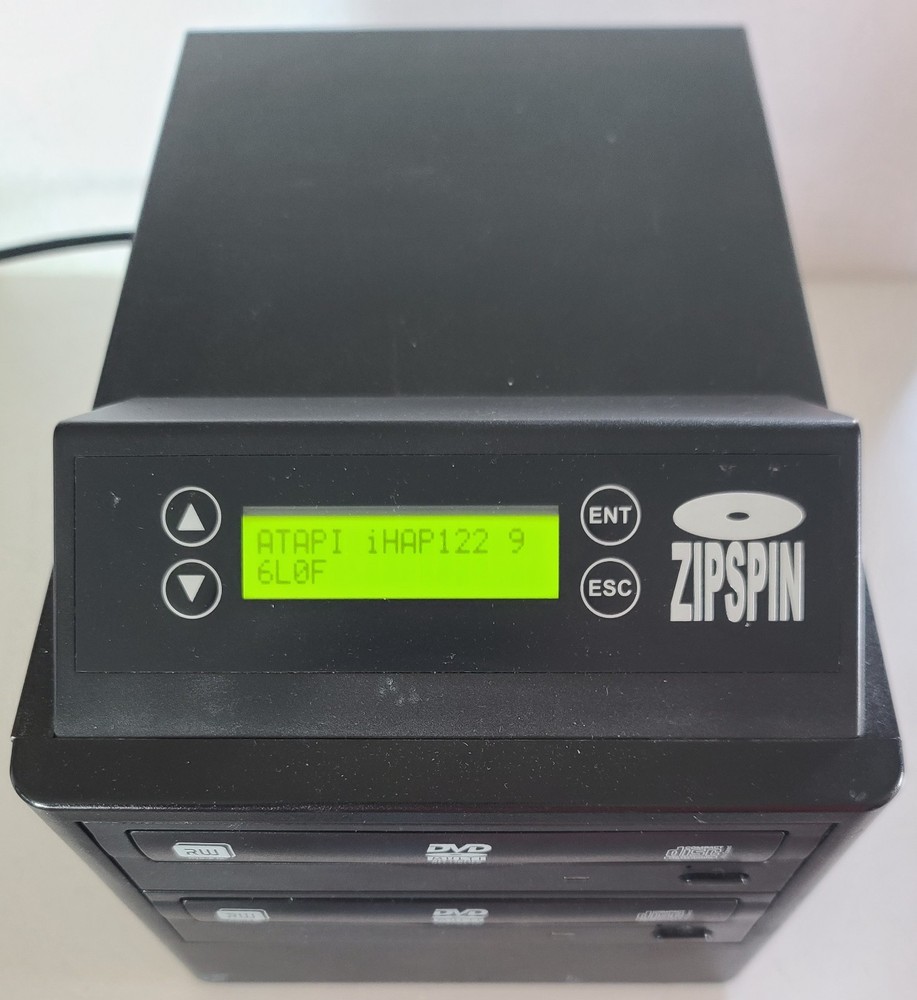 ZIPSPIN MODEL DVD-121-PRO-WM- Tested Working