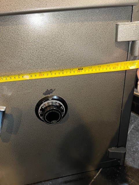 Empire Safe & Vault Mechanical Front Loading Depository Safe with Drop Slot Gray