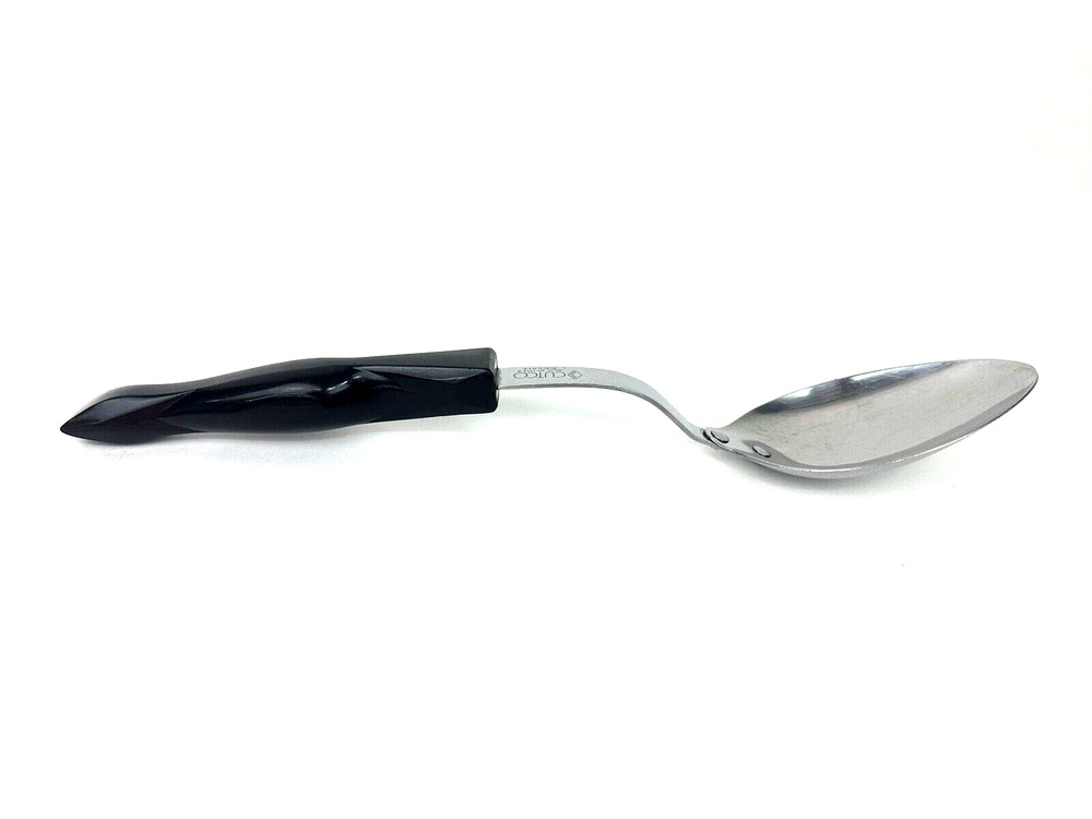 Cutco 1712JE Basting / Serving Spoon Classic Marbled Brown Handle