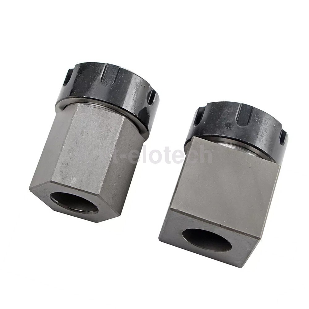 1Pair For CNC Milling Machine ER-32 Collet Block Spring Hex Square Chuck Holder