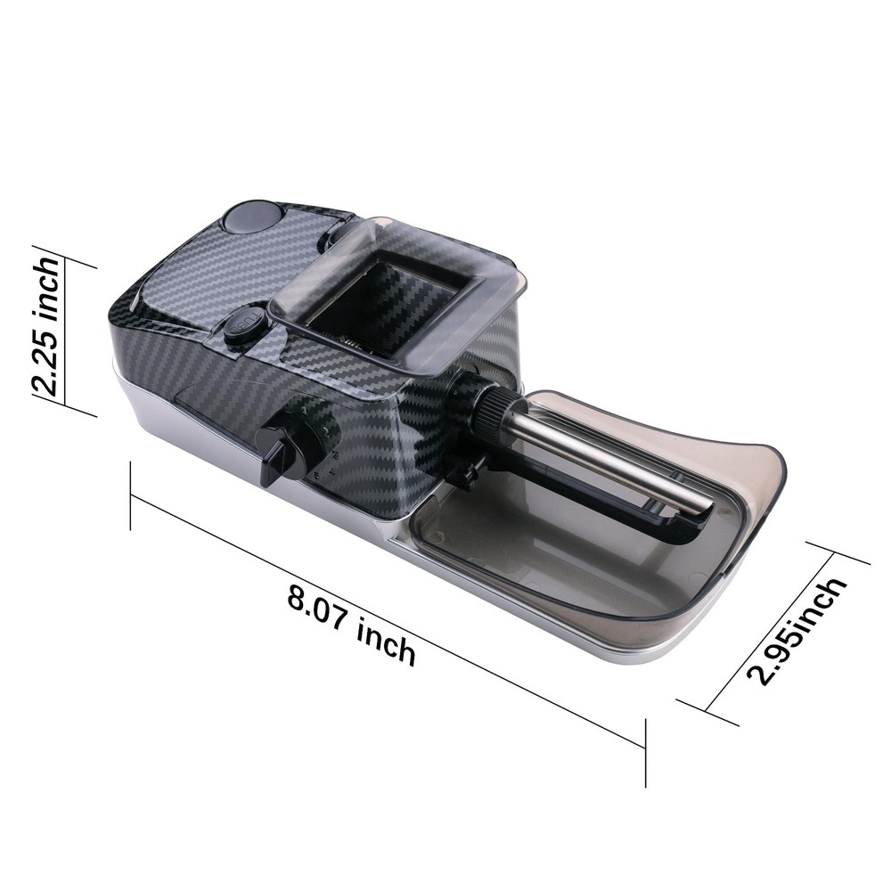 Cigarette Rolling Machine Automatic Pre-roll King Size with Cone Holder Case