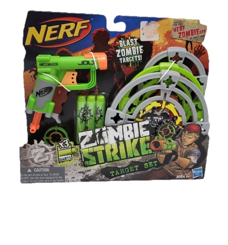 Hasbro Nerf Zombie Strike Target Set - 8 Piece Set